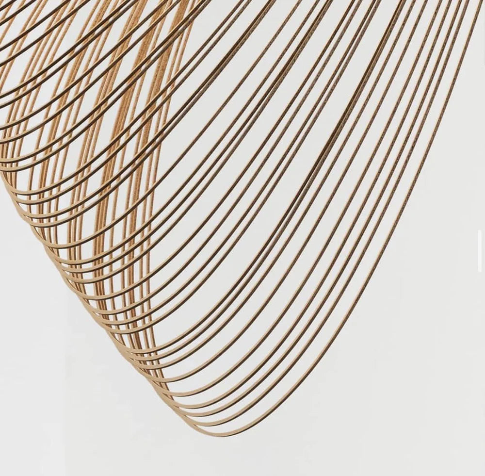 Conch Cane Pendant Light