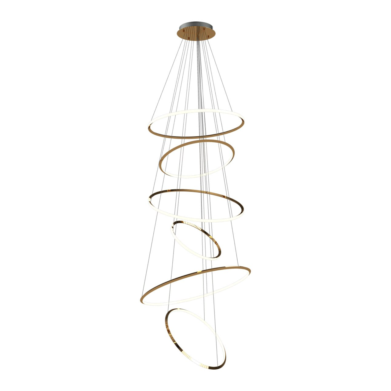 Celestial Rings Chandelier