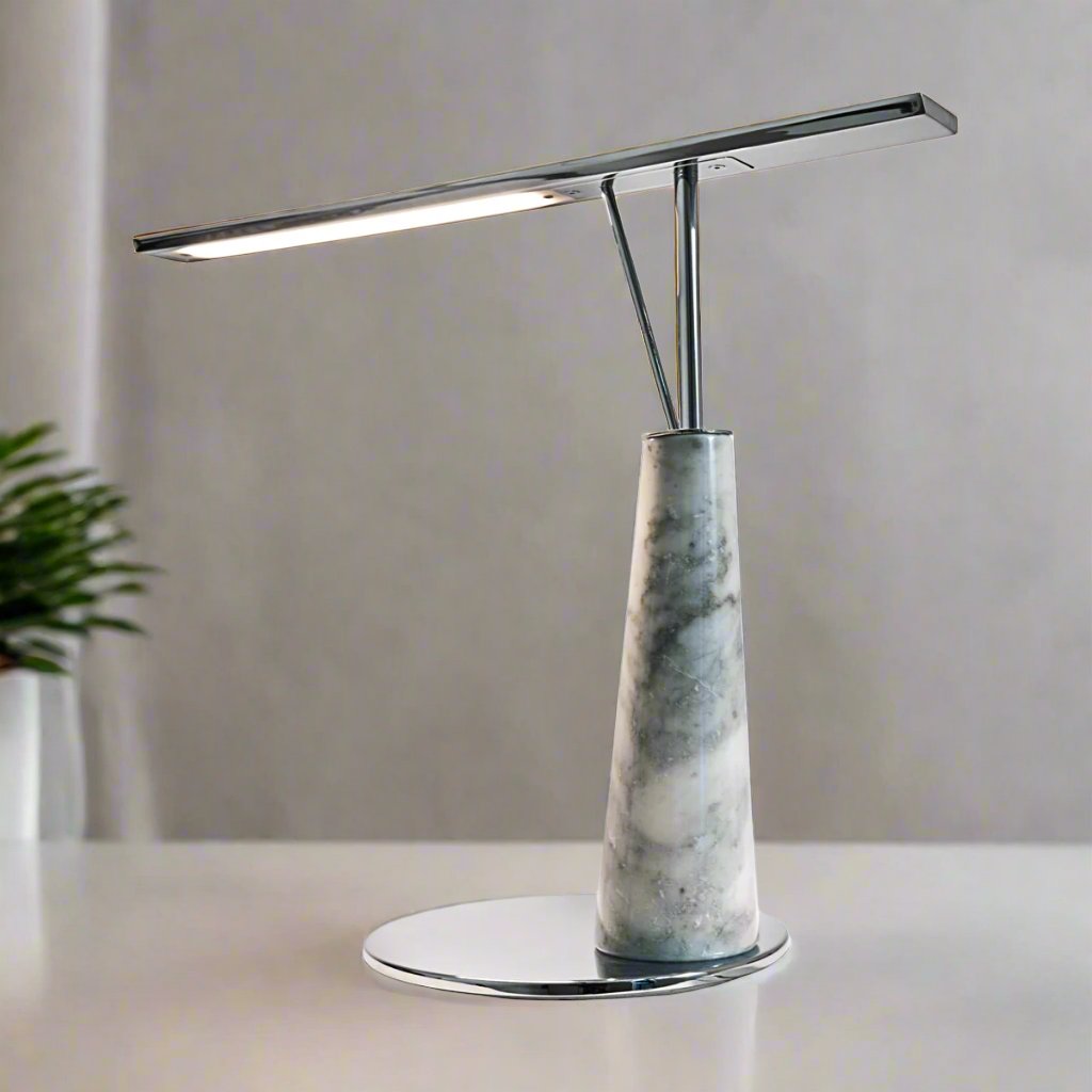 Marble Prism Table Lamp