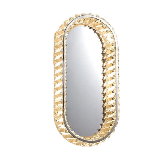 Crystal Halo Mirror