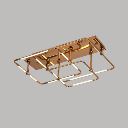 Golden Curves Ceiling Lights