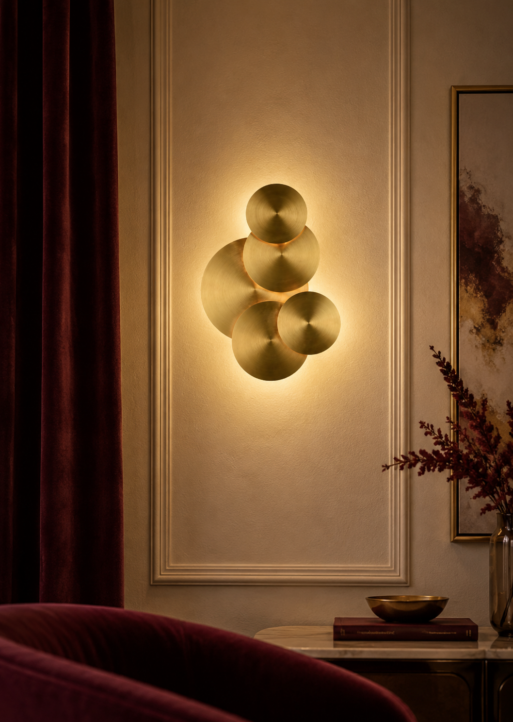 Auric Eclipse Wall Light