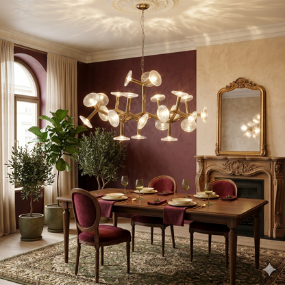 Auric Radiance Chandelier