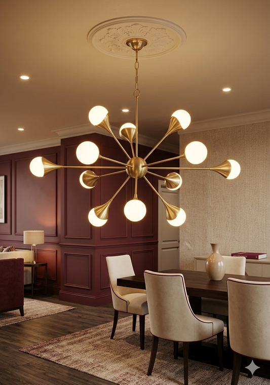 Cosmic Spheres Hanging Light