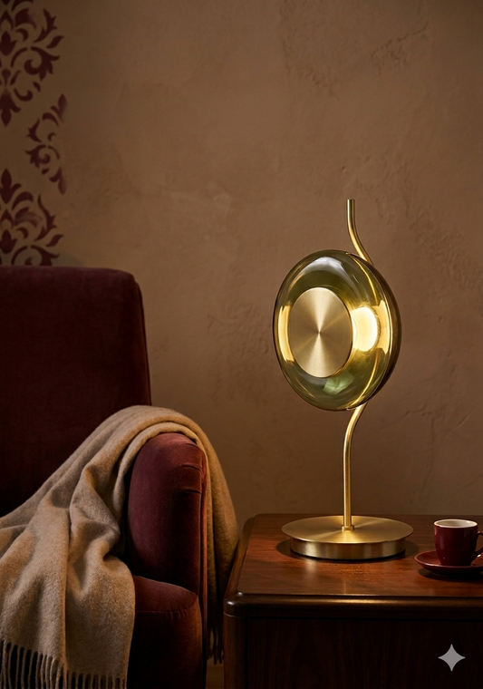 Golden Aura Table Lamp