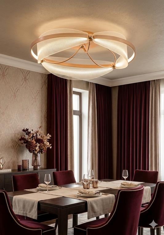 Modern Luminous Halo Ceiling Light