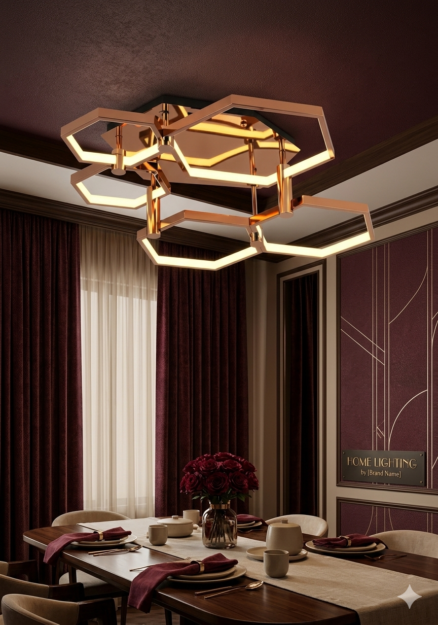 HexaGlow Ceiling Lamp