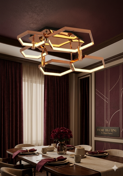 HexaGlow Ceiling Lamp