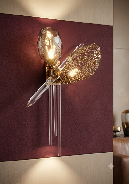 Luxe Glint Sconce