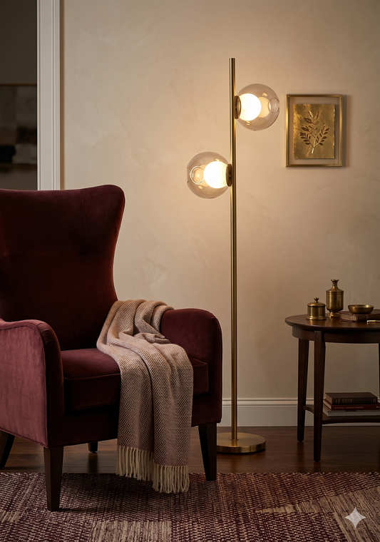 Stylish Luminarias Corta Floor Lamp